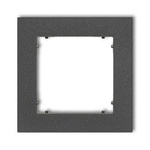 Einzelner Universalrahmen aus Kunststoff graphit IP20 (Serie/Kategorie: MINI) 11MR-1