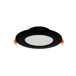LED Einbau-Downlight ALEXIS 6W 510lm IP20 CCT rund schwarz | HOROZ