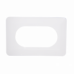 Doppelwandige Abdeckung unter dem Schalter, Kontakt OSX-220 weiß