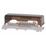 Potentialausgleichsschiene 7x25mm2, 1x50mm2, Flacheisen 30x4mm - feste/schienenförmige Befestigung