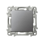 Einpoliger Schalter SZAFIR grau Ospel