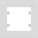 intense Rahmen 1-fache, weiß WL5510 Lumina Hager