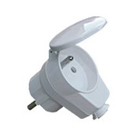 IP44 spritzwassergeschützter Steckdosenstecker abnehmbar 250V/16A