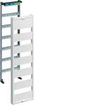 Einbausatz, univ., m. Hutschienen, f. Feldverteiler AP 6-reihig, 900x250mm, QC UW61V hager