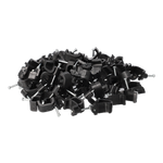 FLOP Kabelhalter YDYp3x2.5 13/7 schwarz Paket 100Stk H.7018C Pawbol