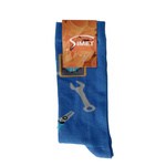 SIMET Socken Größe 43-36 blau