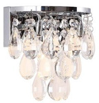 Corleone Wandleuchte 2xG9 Glastropfen, Kristalle W0063 Maxlight