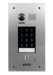Externe Kassette der Video-Türsprechanlage Eura VDA-74A5 2easy, Unterputz, Touch-Chiffriermaschine