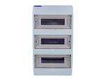 MODULARE SCHALTTAFEL S36 IP40 UNTERPUTZ MIT RAUCHABDECKUNG N+PE