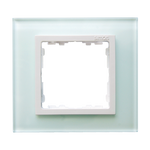 1-fach Glasrahmen - Natur / Weißer Zwischenrahmen Simon 82 Nature