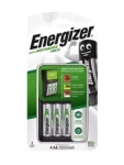 ENERGIZER MAXI Ladegerät + 4 x AA POWER PLUS Energizer R6 HR6 2000mAh 1,2V Ni-MH-Akkus
