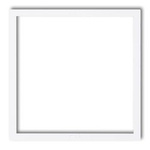 Füllrahmen, einzeln,  DECO-Baureihe weiß (Serie/Kategorie: ERGÄNZENDE PRODUKTE) DRW-1