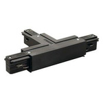 EUTRAC T-Verbinder Erde links schwarz 145630 SLV