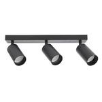 Deckenleuchte 3-flammig GU10 schwarz MALGA 3 EDO Solutions