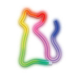 Wandleuchte Neon LED RGB KOT FLRN03 + Fernbedienung T-00452 PLASTROL