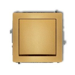 Einpoliger Schaltmechanismus gold IP20, IP44, 10AX 250V~ (Serie/Kategorie: DECO) 29DWP-1