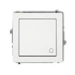 Schaltmechanismus NO Klingel  weiß IP20, IP44, 10AX 250V~ (Serie/Kategorie: DECO) DWP-4