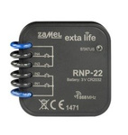 Funk-Sender Unterputz 4-Kanal batteriebetrieben Zamel exta life RNP-22