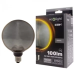 Dekorative LED-Lampe E27 4W 1800K warm 100lm G130 Smoke ZERO SERIES Eco Light