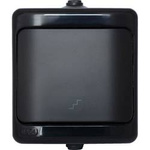 Wechselschalter hermetisch BRYZA IP54 schwarz Kos