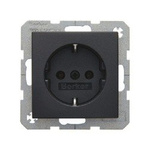 Steckdose SCHUKO S.1/B.3/B.7 anthrazit, matt 47431606 HAGER