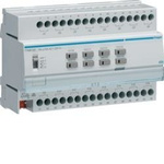 KNX System Schalt-/Jalousieaktor 16-/8-fach 16A C-load, 8 mod Hager TYM616D