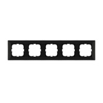 5fach Rahmen EXEN Schwarz Metallic O105/14E EXEN (Odak)
