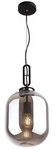 Honey Smoky E27 Pendelleuchte schwarzes rauchiges Glas P0296 Maxlight