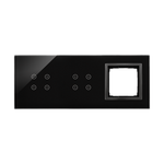 Touchpanel 3 Module 4 Touchfelde 4 Touchfelde und Platz erstarrte Lava DSTR3440/73