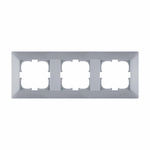 3-fach Rahmen Silber O103/10E EXEN (Odak)