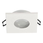 OPIL SQ Weiß, GU10/GX5.3, IP44, Einbauleuchte für das Bad, quadratisch, weiß, EDO777336 EDO Solutions