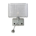 Tischlampe Innenleuchte rund silber Chrom Kristall Zuma Line Blink 0173-04W
