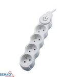 Verlängerung NA 4X 2P+Z+OUT. 1.0MM X 5.0M Bemko