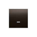 Wippe für Schalter/Taster mit Linse braun matt Simon 54 Premium Kontakt Simon DKW1L/46