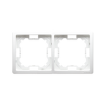 Rahmen 2fach weiß Kontakt Simon BMR2/11