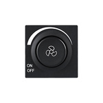 Abdeckung für Drehzahlregler Schwarz, Serie ViP ViPlast