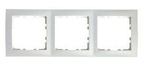 Rahmen 3fach, S.1, polarweiß glänzend Berker 5310138989