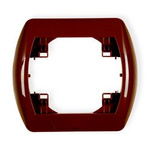 Horizontaler Rahmen einzeln braun IP20 (Serie/Kategorie: TREND) 4RH-1