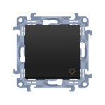 Klingeltaster (Modul) 10AX 250V schwarz Simon 10