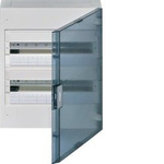 Kleinverteiler vega APV 2x18M 2reihig  IP40 QC-Klemme transparente Tür Hager VB218TB