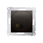 Zeitschalter (Modul) mit Ausschaltverzögerung 20-500W braun matt DWC10T.01/46