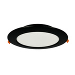 LED Einbau-Downlight ALEXIS 18 W 1660 lm IP20 CCT rund schwarz | HOROZ