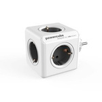 PowerCube Original Typ F Schuko Grau Allocacoc Erweiterungswürfel