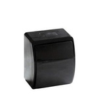 Spritzwassergeschützter Einpoliger Schalter, schwarz, IP44 KOALA 151-05 ViPlast