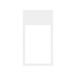 Vertikaler Minimalrahmen 2-fach 3x1/2 mattweiß Simon 100