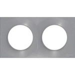 Rahmen 2-fach, Aluminium Odace S52P704E