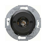 Drucktaster und Lichtsignal E10 mit Z.-Stk. 1930/Glas/Palazzo schwarz, glänzend 510401 HAGER