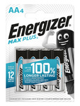 Alkalibatterie AA MAX PLUS Energizer R6 LR6 1.5V (Blister mit 4 Stück)