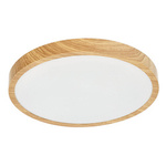 Plafond PERETI 18W Holzring 29,5cm, 3000K warm, 1800lm, IP44, 220-240V EDO777612 EDO Solutions