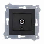 TV-Anschlussdose mit Filter Schwarz Metallic 260/14E EXEN